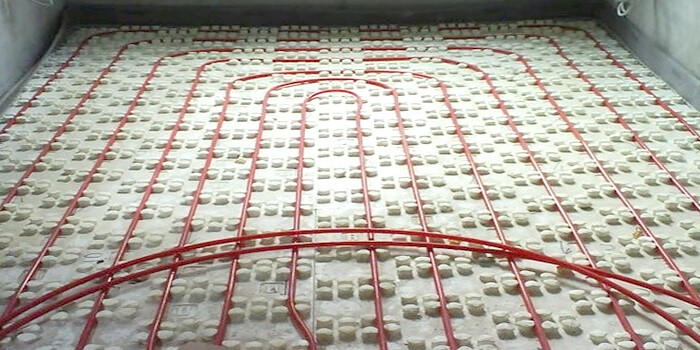 Podno grejanje Instalacija sistema